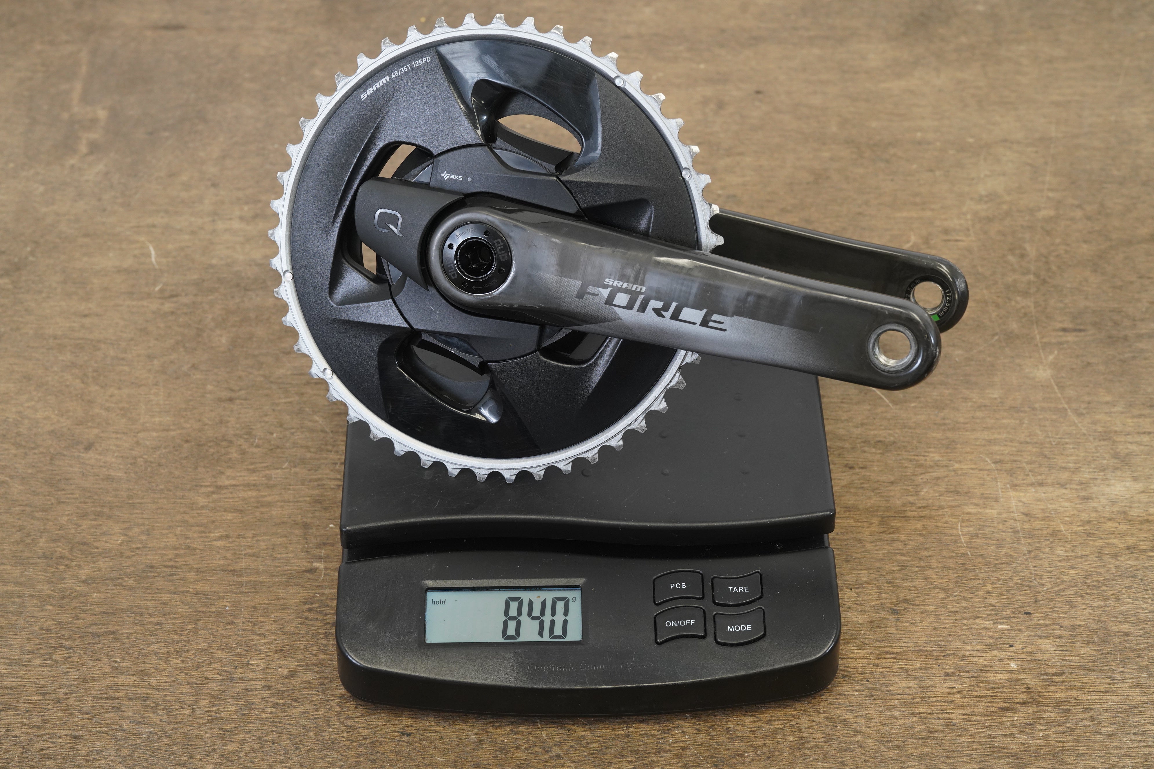 172.5mm 48/35T DUB SRAM Force AXS D1 Quarq Power Meter Crankset