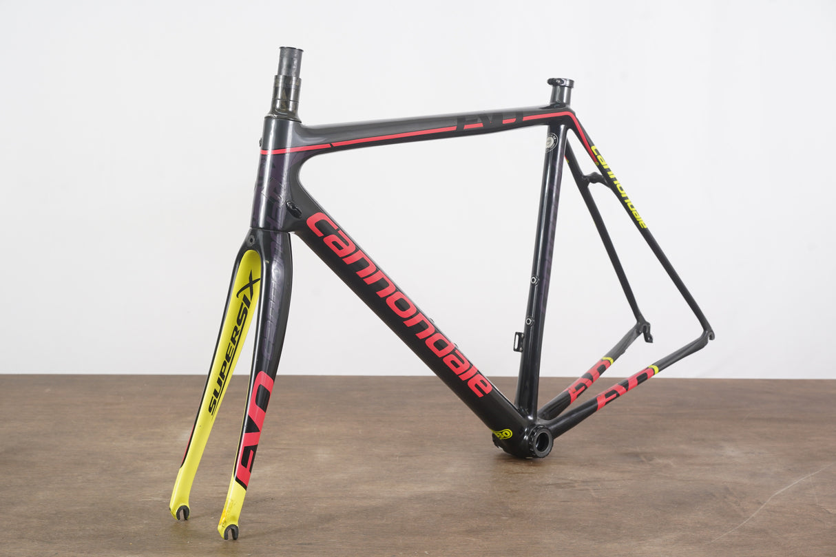*Damaged* 54cm Cannondale SuperSix EVO Carbon Rim Brake Frameset Super Six