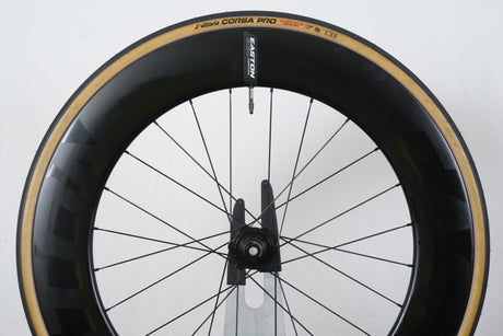Easton EC90 AERO85 Vault Carbon Tubeless Clincher Disc Wheelset XDR 12 Speed