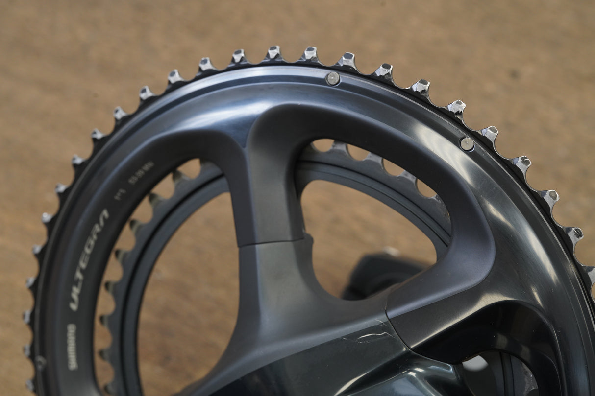 175mm 53/39T Shimano Ultegra FC-R8000 11 Speed Crankset 8000 701g