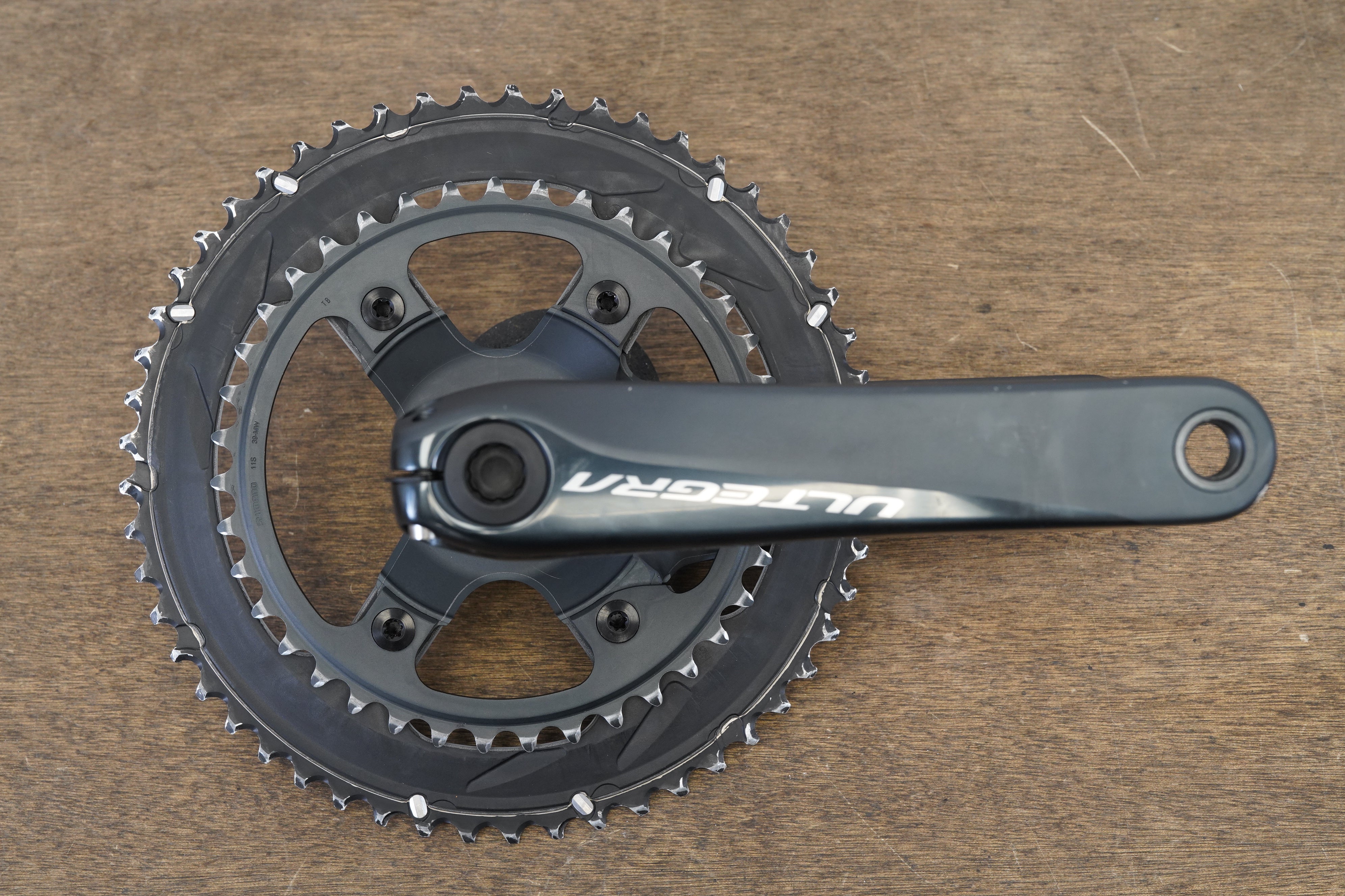 175mm 53/39T Shimano Ultegra FC-R8000 11 Speed Crankset 8000 701g
