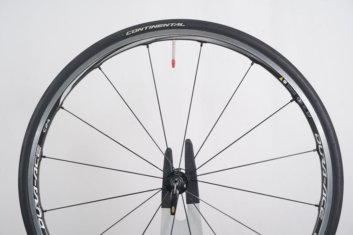 Shimano Dura-Ace WH-9000 C24 Carbon Clincher Rim Brake Wheelset 11 Speed
