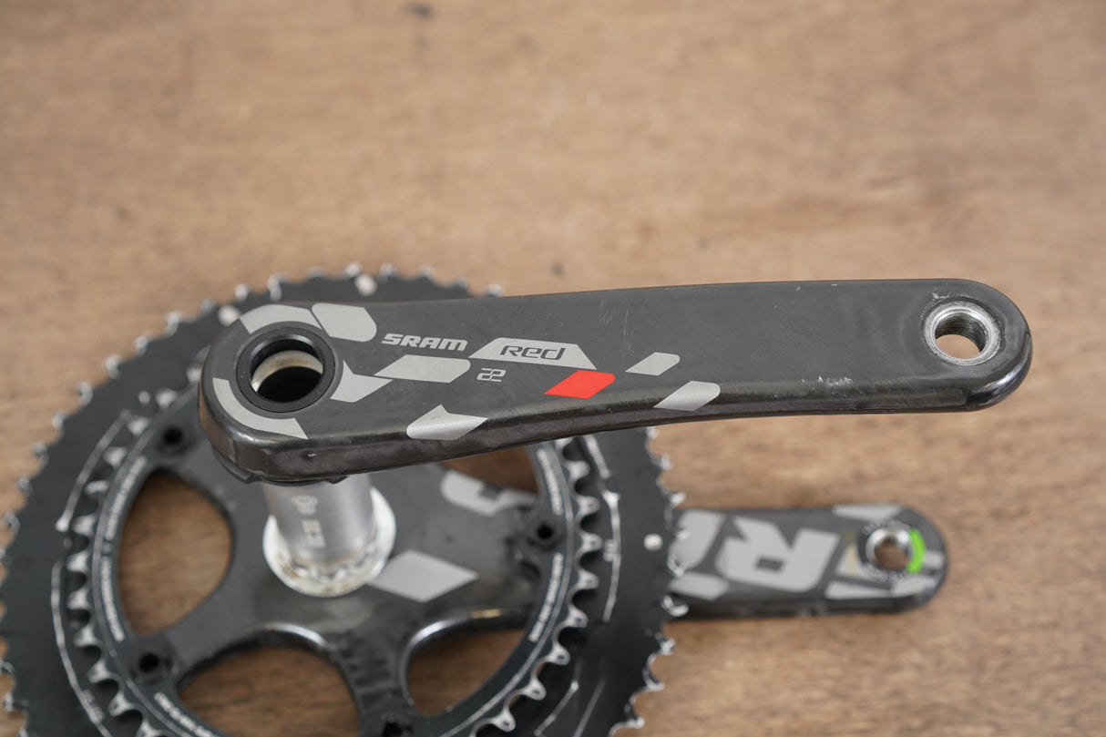 172.5mm 53/39T BB30 SRAM Red 22 11 Speed Carbon Road Crankset