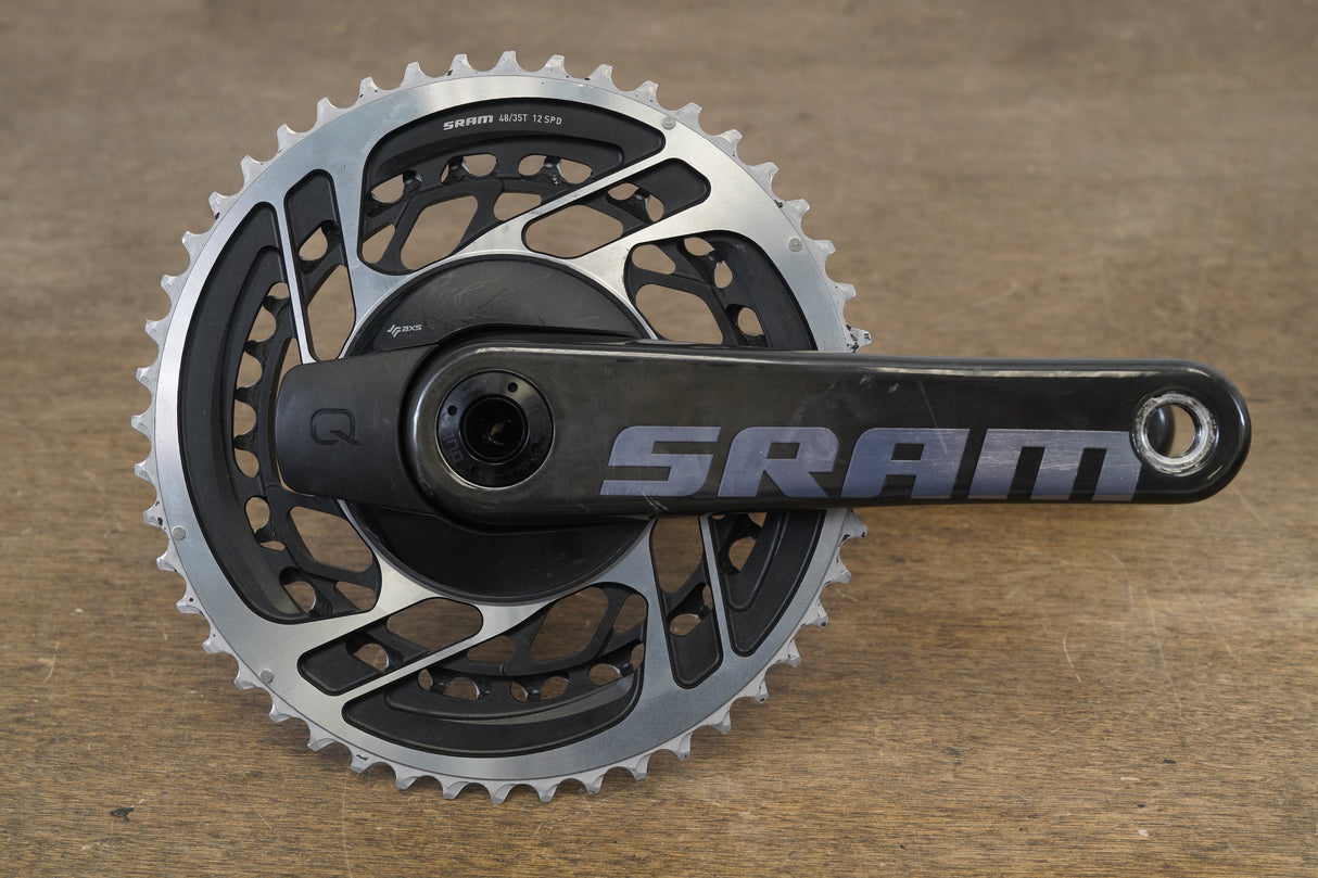 170mm 48/35T DUB SRAM Red AXS Team Issue Quarq 12 Speed Power Meter Crankset