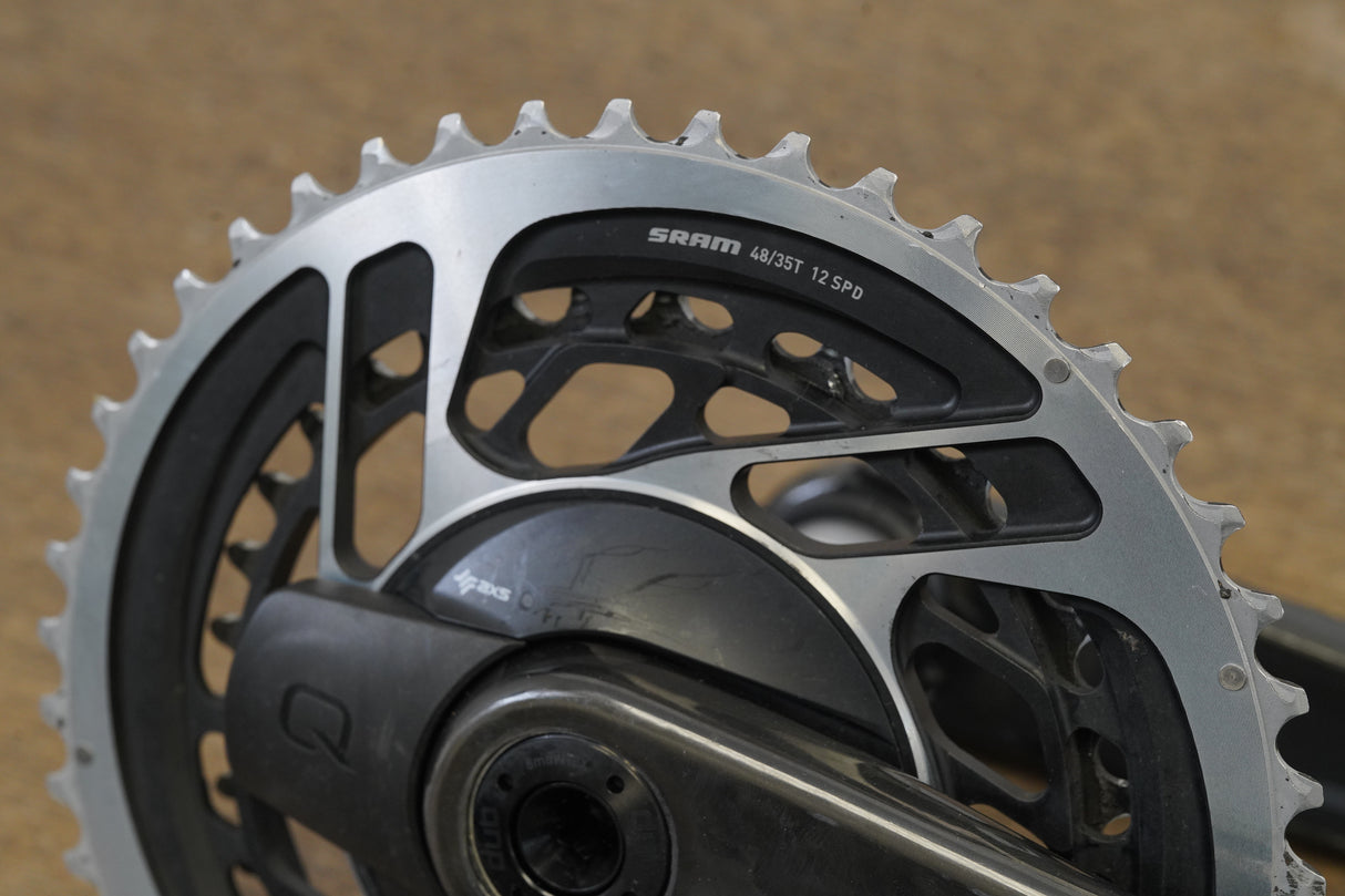 170mm 48/35T DUB SRAM Red AXS Team Issue Quarq 12 Speed Power Meter Crankset