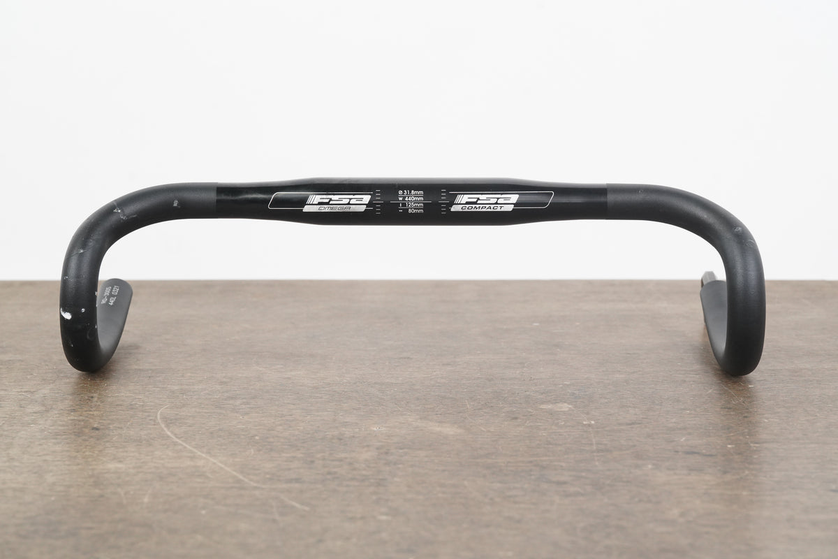 44cm FSA Omega Alloy Compact Road Handlebar 31.8mm