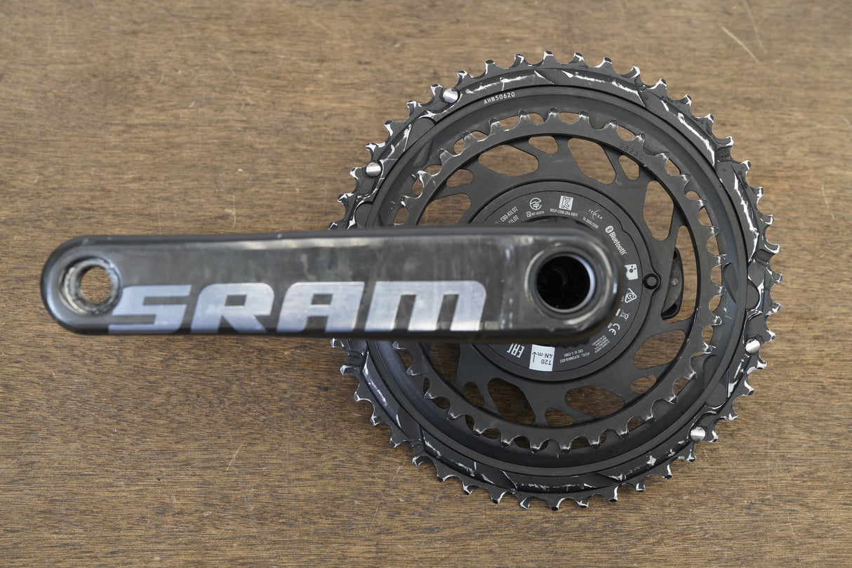 170mm 48/35T DUB SRAM Red AXS Team Issue Quarq 12 Speed Power Meter Crankset