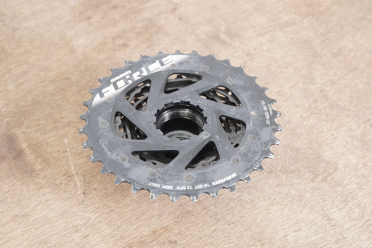 10-33T SRAM Force CS-XG-1270-D1 12 Speed Road Cassette 265g