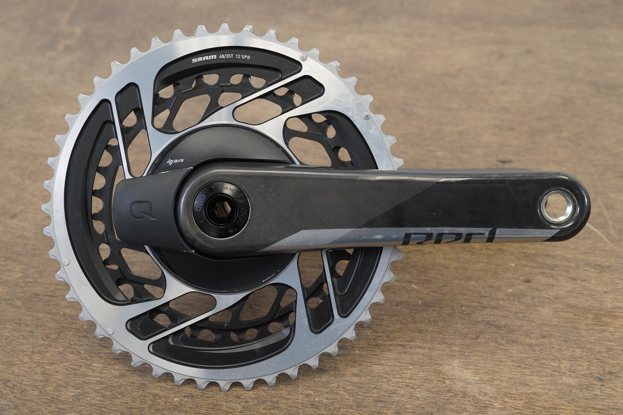 172.5mm 48/35T DUB SRAM Red AXS D1 Quarq 12 Speed Power Meter Crankset 604g