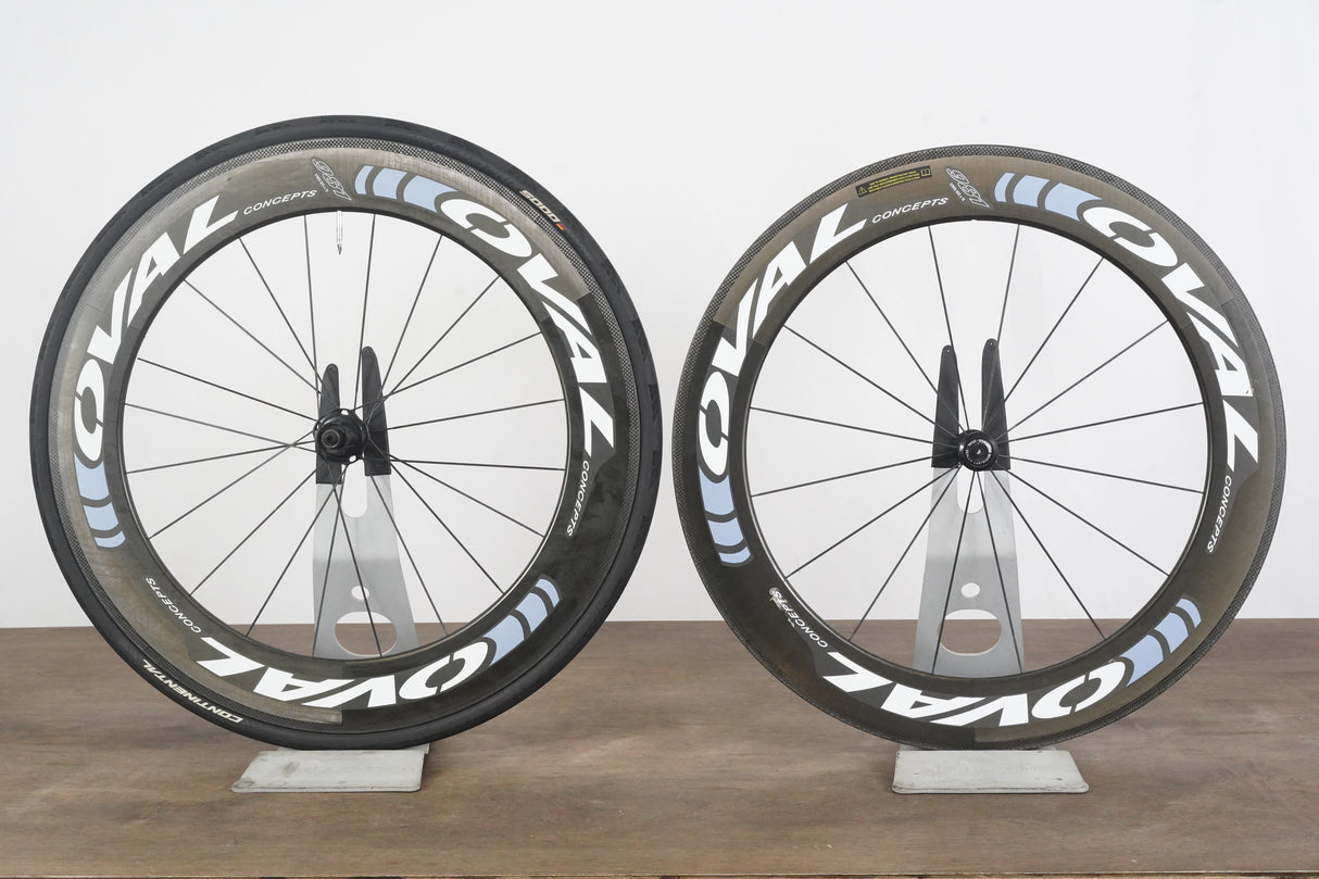 Oval Concepts 981 Aero Carbon Clincher Rim Road Wheelset 11 Speed