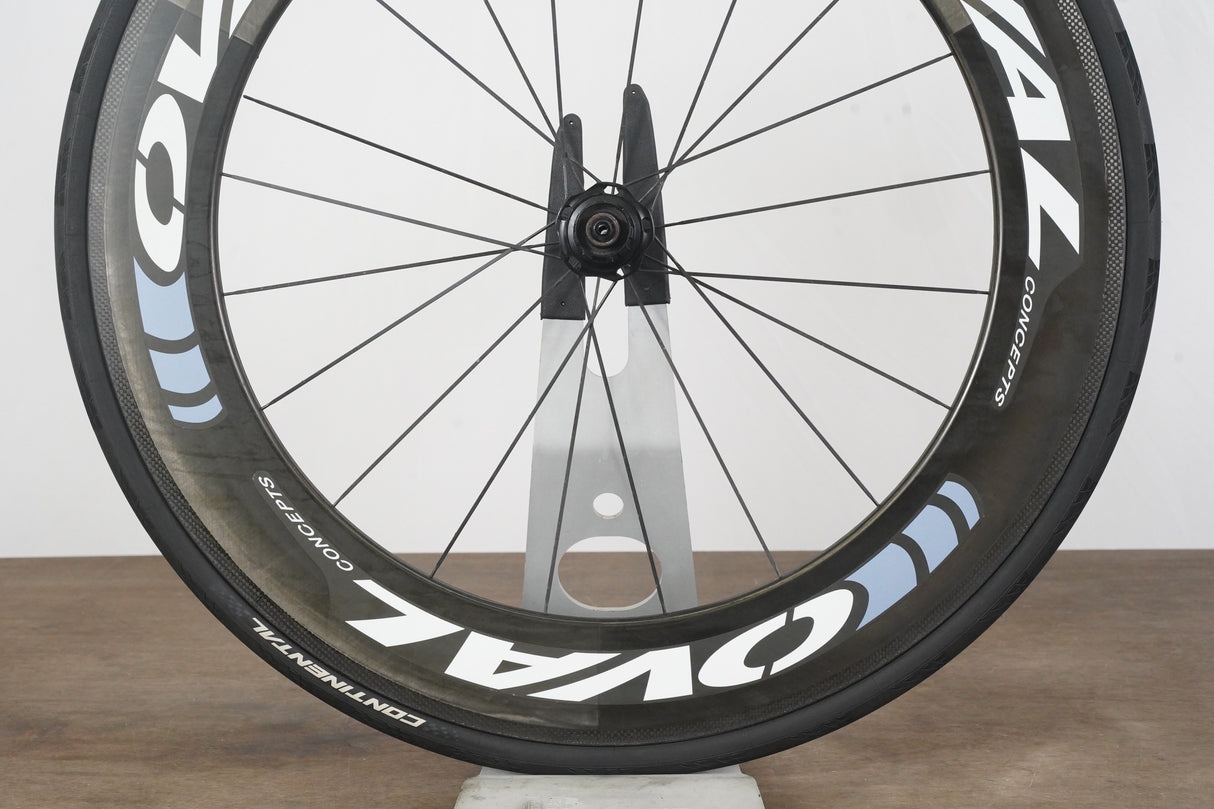 Oval Concepts 981 Aero Carbon Clincher Rim Road Wheelset 11 Speed