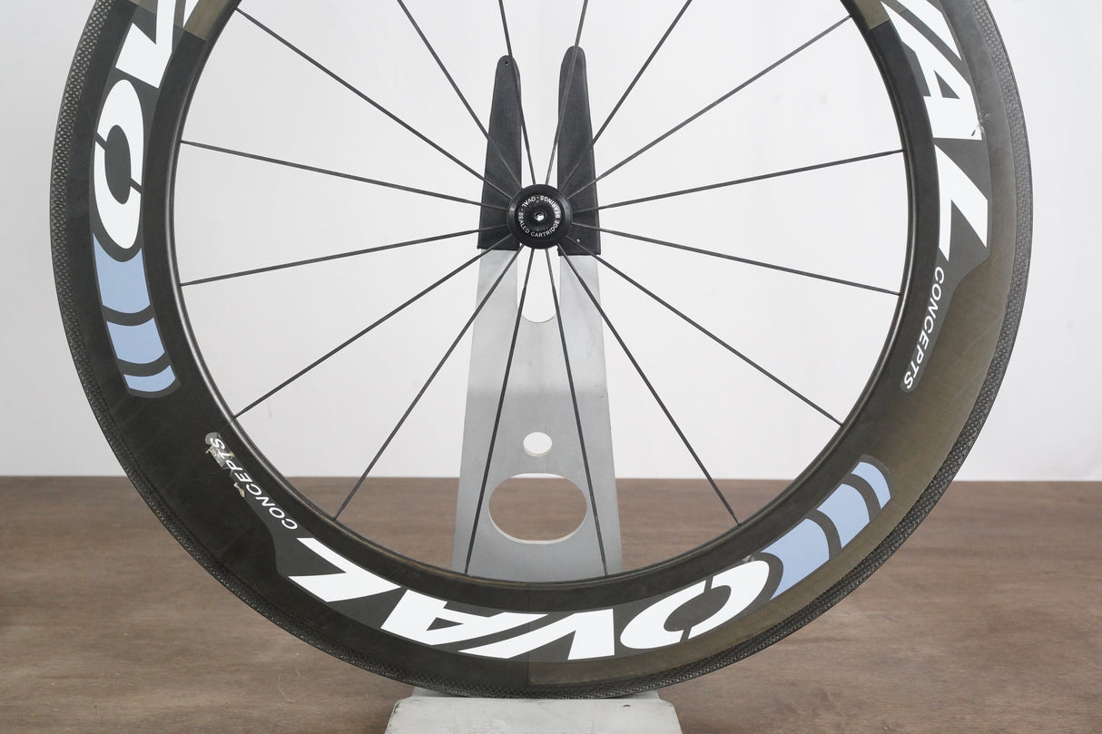 Oval Concepts 981 Aero Carbon Clincher Rim Road Wheelset 11 Speed