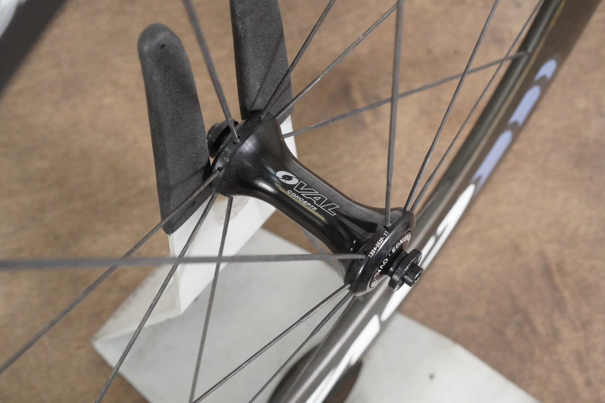 Oval Concepts 981 Aero Carbon Clincher Rim Road Wheelset 11 Speed