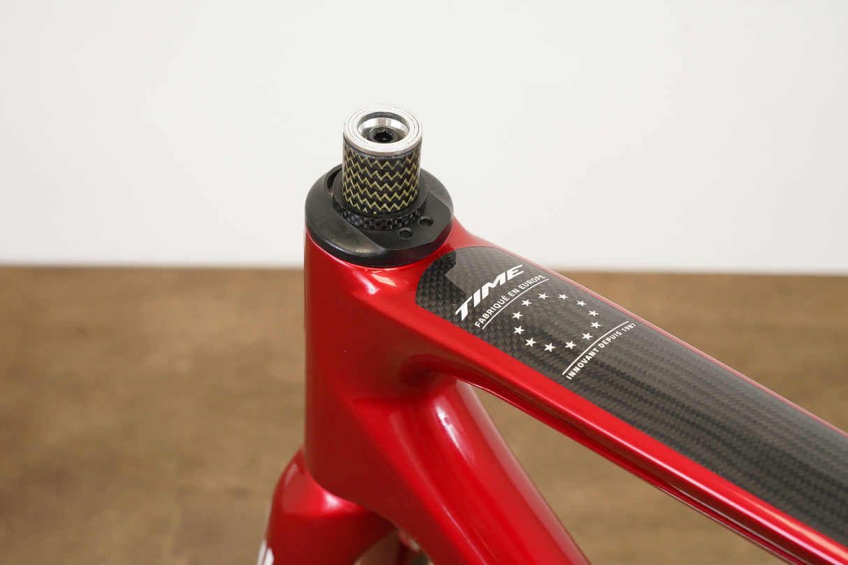 S (Small) Time Alpe d'Huez Carbon Disc Brake Road Frameset