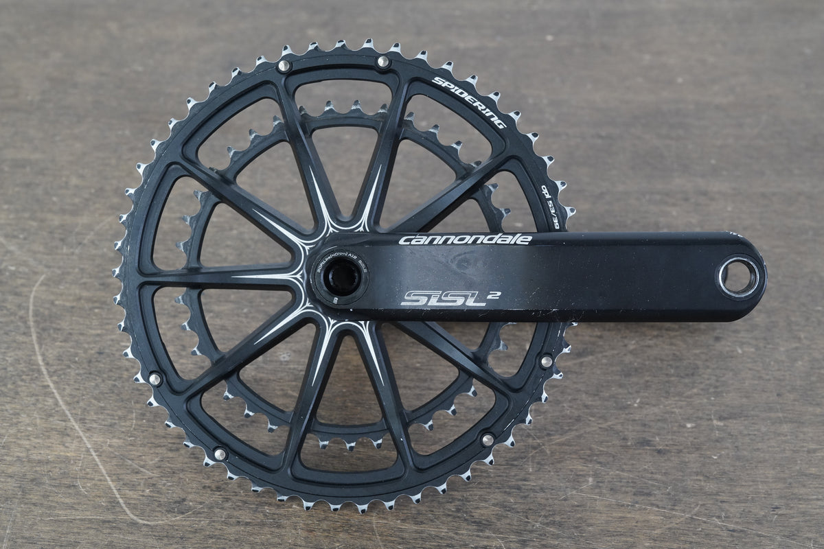 175mm 53/39T BB30 Cannondale SiSL2 Spidering Hollowgram Road Crankset SiSL 2