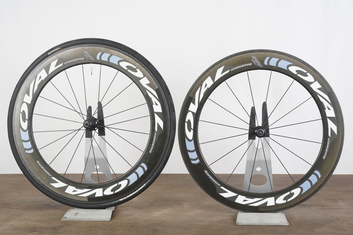Oval Concepts 981 Aero Carbon Clincher Rim Road Wheelset 11 Speed