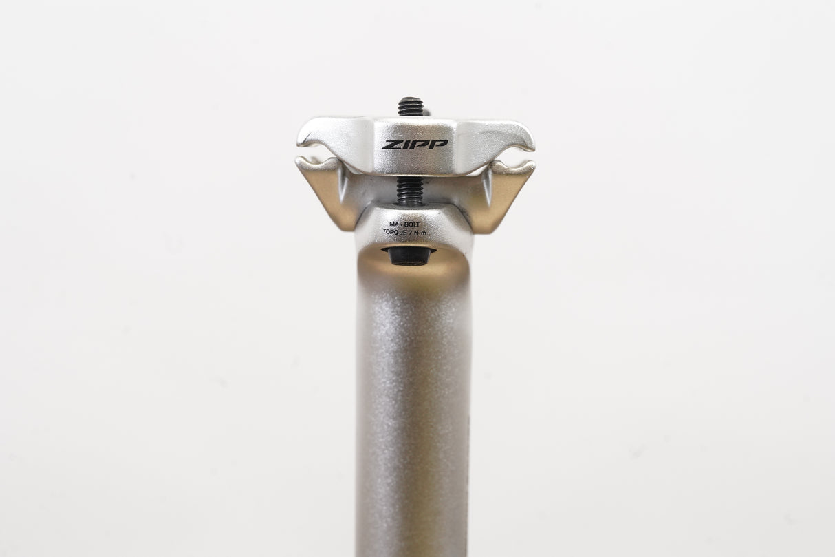 27.2mm Zipp Service Course Alloy 0 Setback Road Seatpost 254g