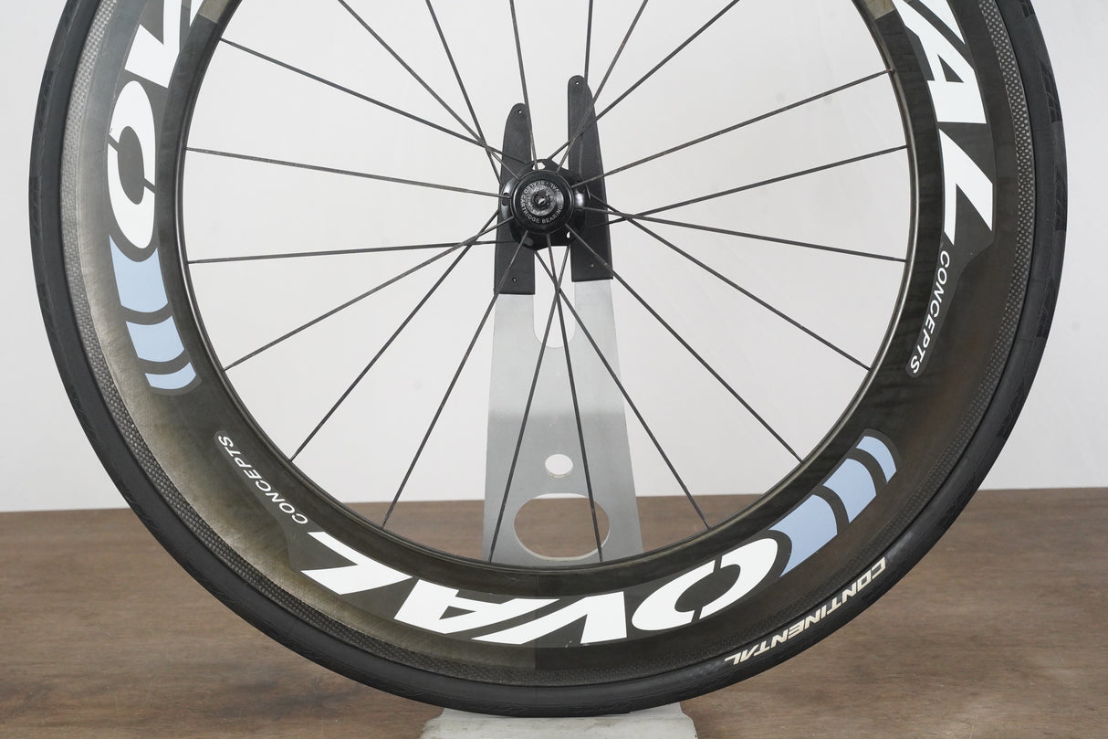 Oval Concepts 981 Aero Carbon Clincher Rim Road Wheelset 11 Speed