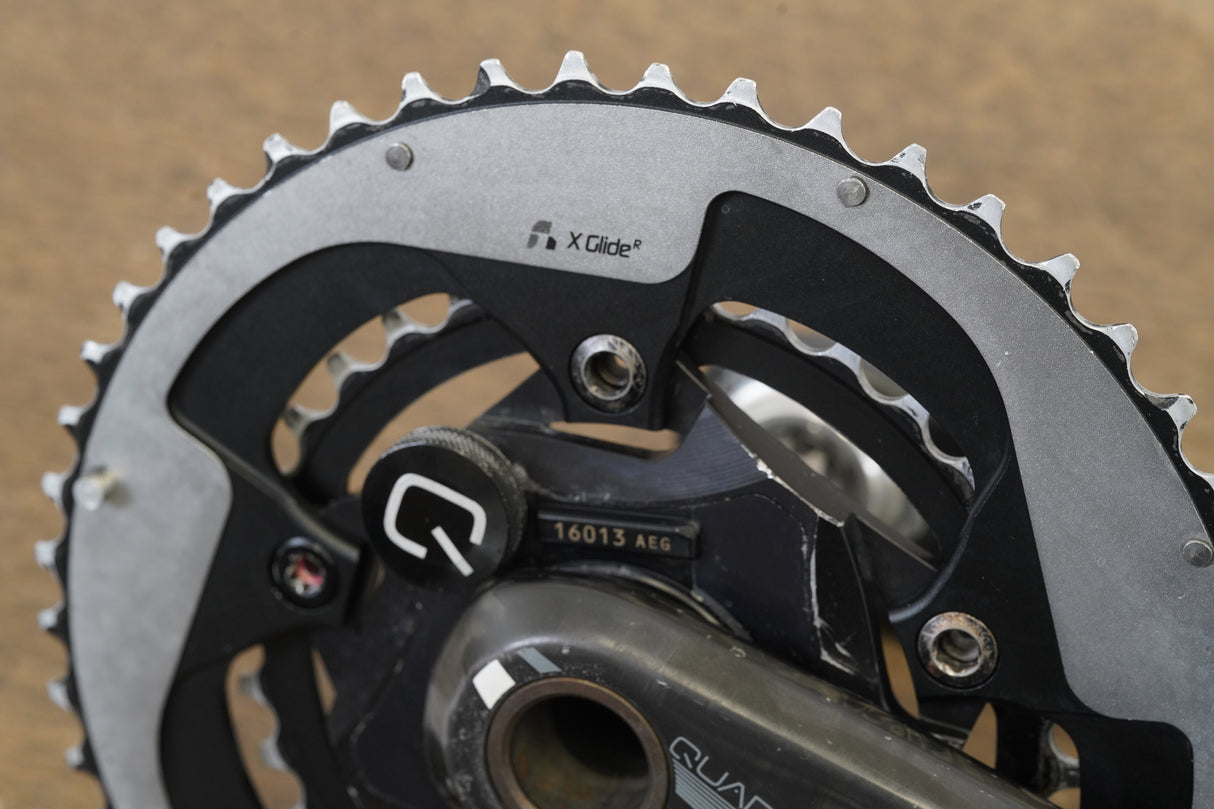 172.5mm 50/34T GXP Quarq Elsa Carbon Power Meter Road Crankset 740g