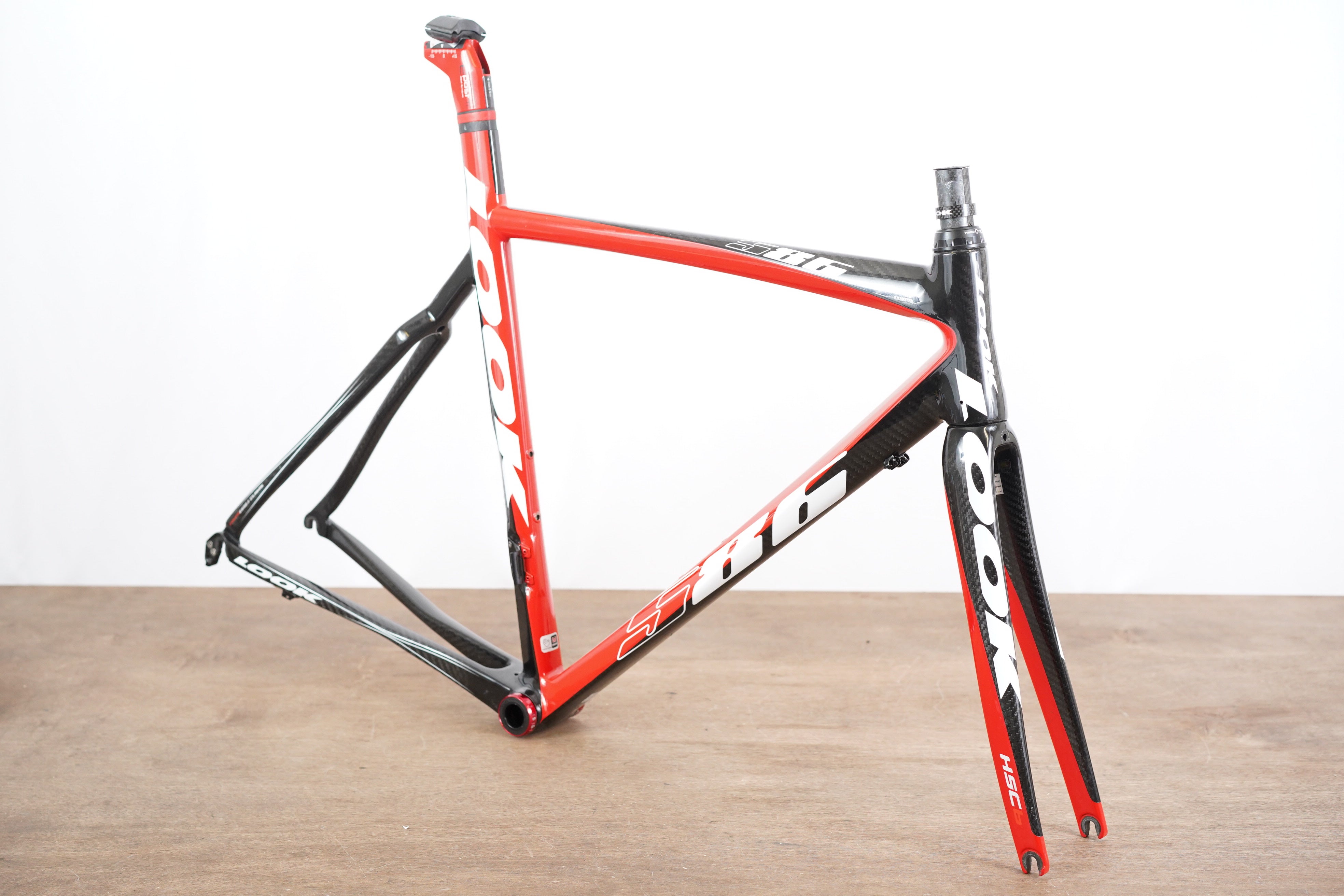 M (Medium) LOOK 586 Carbon Rim Brake Road Frameset