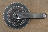 172.5mm 50/34T GXP Quarq Elsa Carbon Power Meter Road Crankset 740g