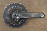 172.5mm 50/34T GXP Quarq Elsa Carbon Power Meter Road Crankset 740g