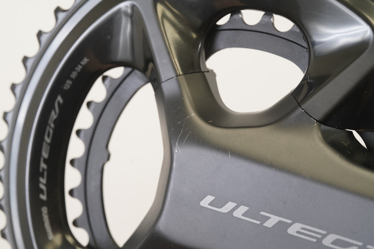 172.5mm 50/34T Shimano Ultegra FC-R8100 12 Speed Crankset 8100 710g