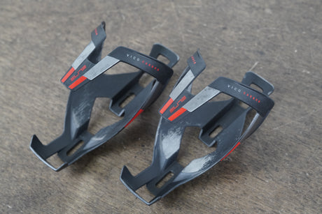 (2) Elite Vico Carbon Water Bottle Cages 49g