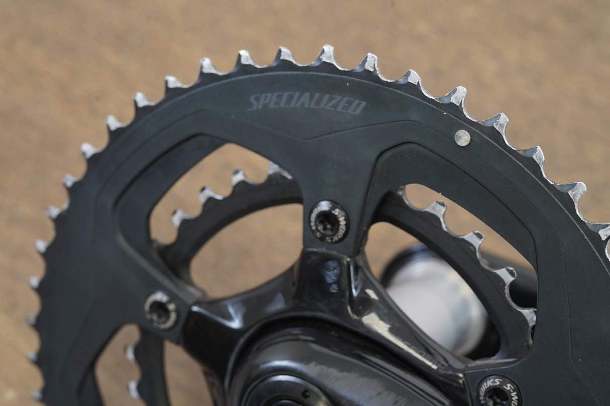 172.5mm 50/34T BB30 Specialized S-WORKS Carbon Road Crankset 559g