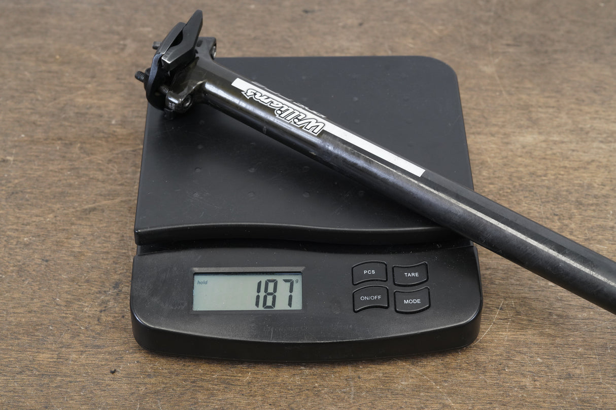 27.2mm Williams Ionic Carbon 0mm Setback Seatpost 187g