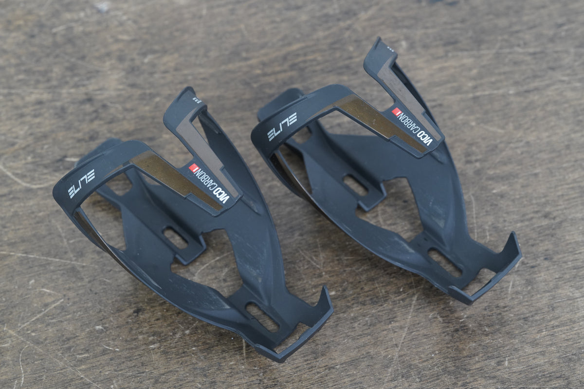(2) Elite Vico Carbon Water Bottle Cages 54g