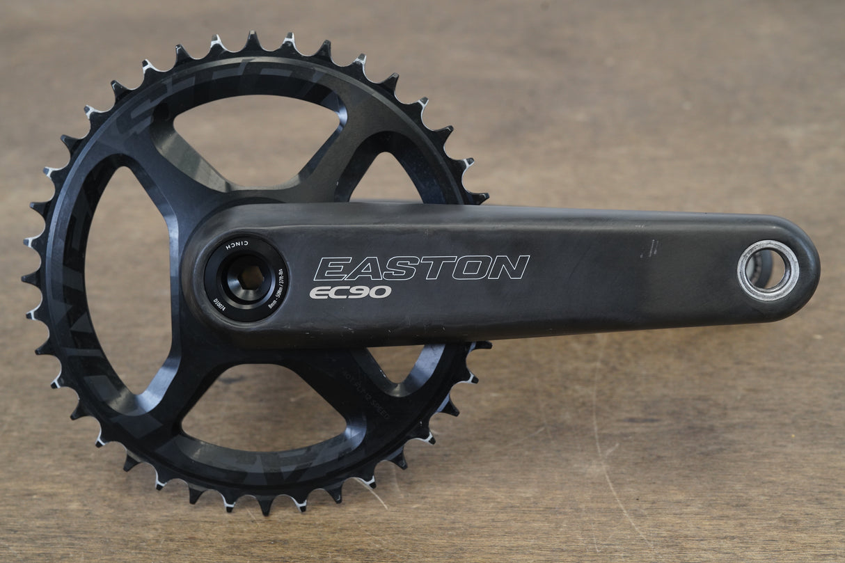 170mm 40T Easton EC90 Cinch Carbon Road CX Gravel Crankset 473g
