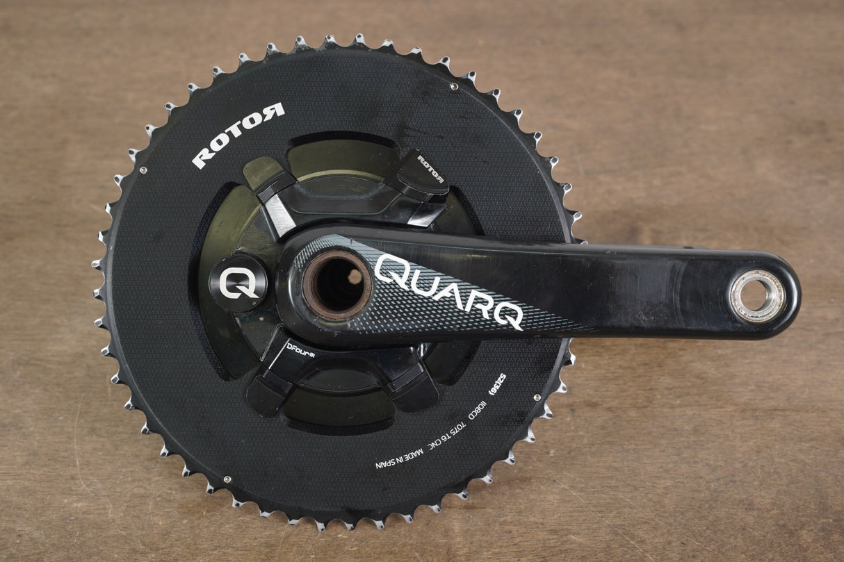 172.5mm 52/36T GXP Quarq DZero Power Meter Road Crankset