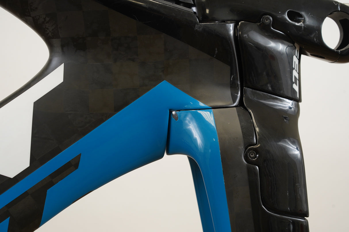 *Damaged* 48cm Felt IA FRD Carbon Aero Rim Brake TT Triathlon Frameset IA