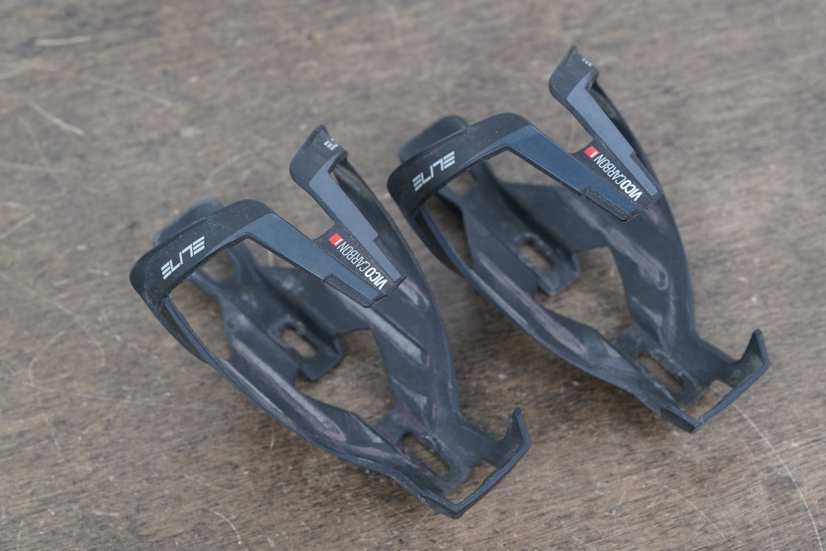(2) Elite Vico Carbon Water Bottle Cages 54g