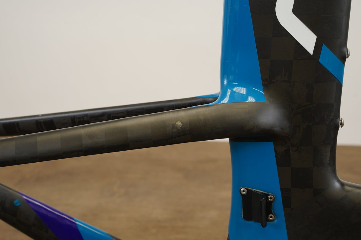 *Damaged* 48cm Felt IA FRD Carbon Aero Rim Brake TT Triathlon Frameset IA