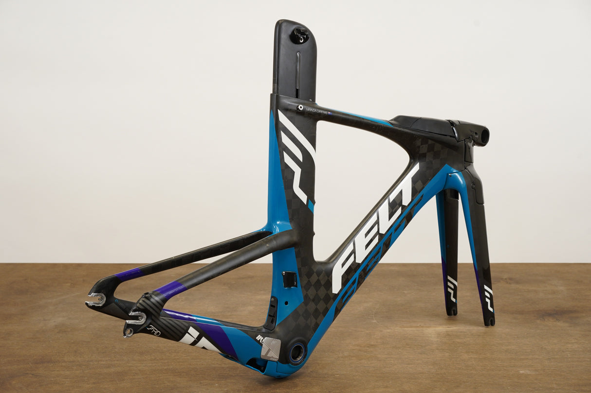 *Damaged* 48cm Felt IA FRD Carbon Aero Rim Brake TT Triathlon Frameset IA
