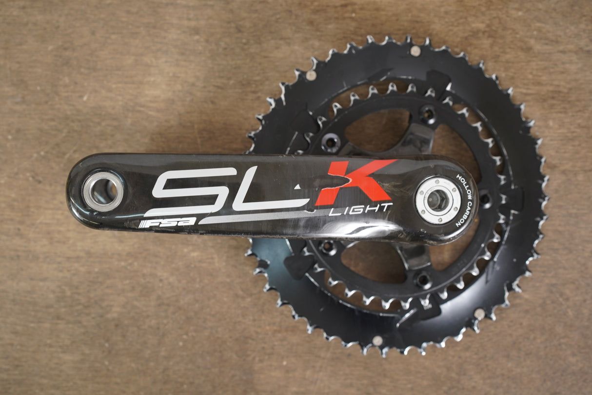 175mm 50/34T BB30 FSA SL-K Light Carbon Road Crankset SLK