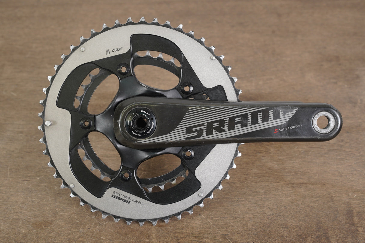 172.5mm 52/36T BB30 SRAM S900 Carbon Crankset