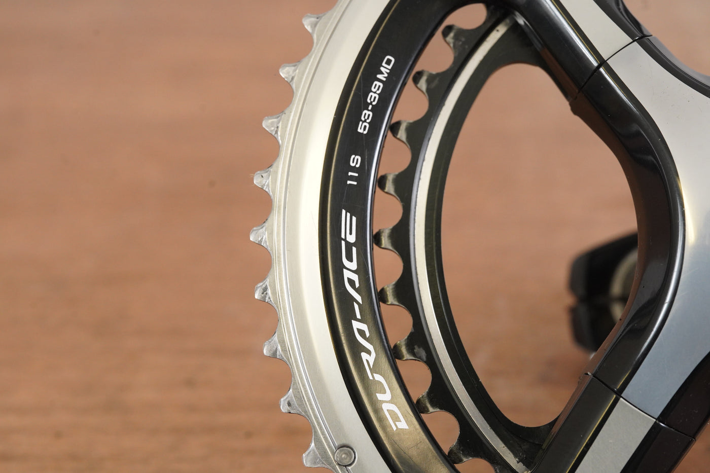 172.5mm 53/39T Shimano Dura-Ace FC-9000 11 Speed Road Crankset