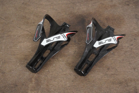 (2) Elite Strada Carbon Water Bottle Cages 70g
