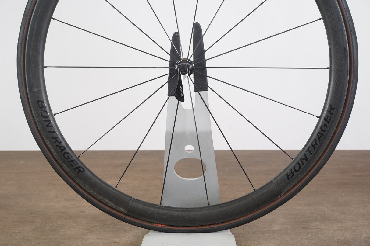 FRONT Bontrager Aeolus 3 TLR Carbon Tubeless Clincher Rim Brake Wheelset 11 Speed