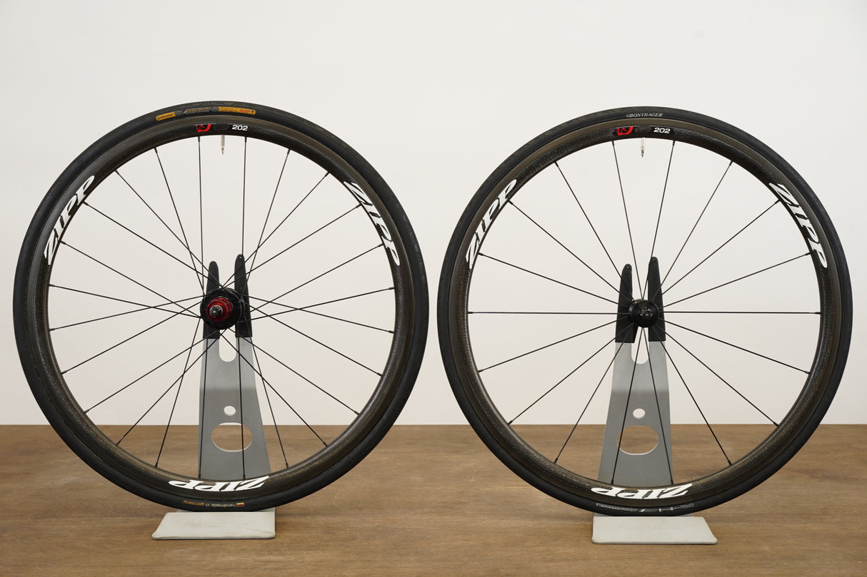 Zipp 202 Firecrest 77/188 Carbon Clincher Rim Brake Wheelset 11 Speed