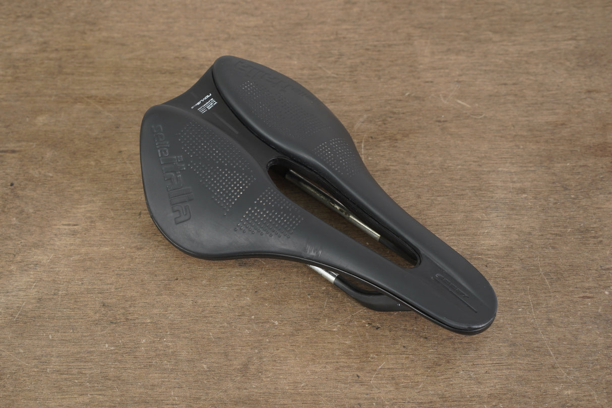 145mm Selle Italia Novus Boost Evo Kit FeC Alloy Superflow Road Bike Saddle 241g