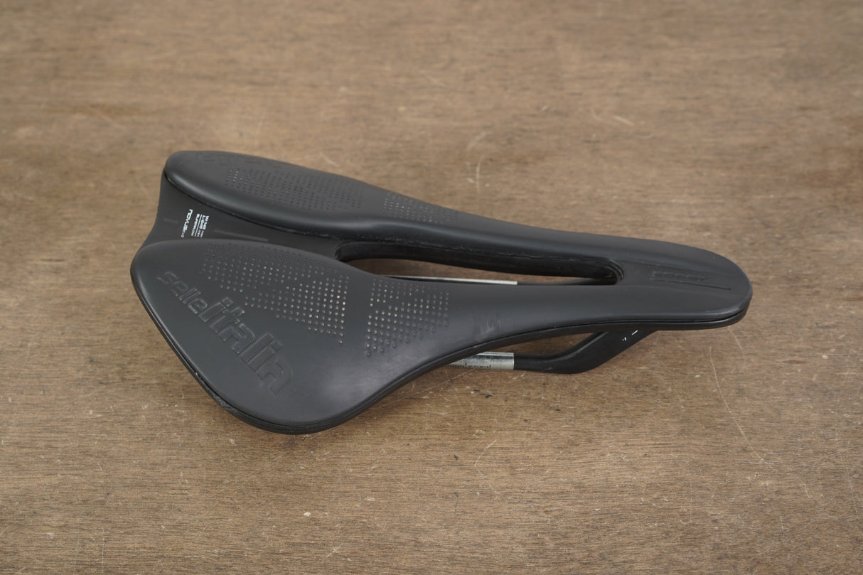 145mm Selle Italia Novus Boost Evo Kit FeC Alloy Superflow Road Bike Saddle 241g