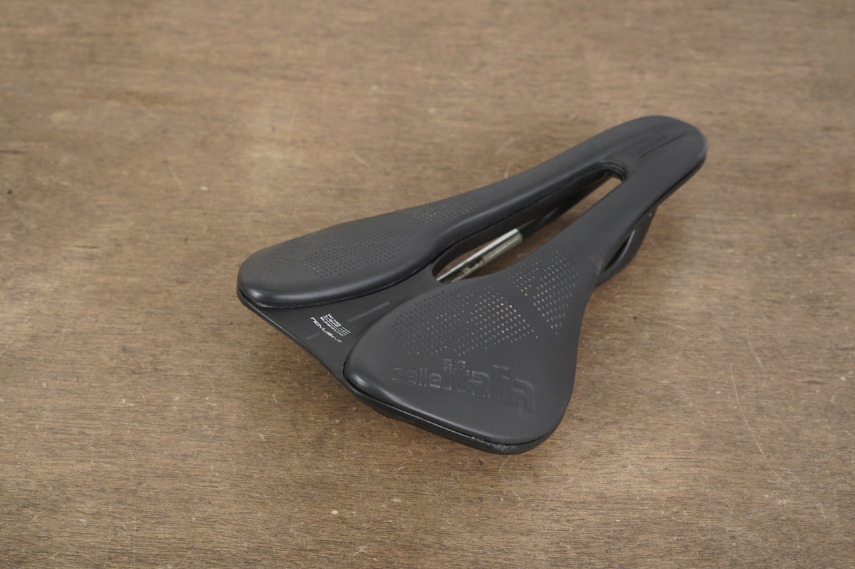 145mm Selle Italia Novus Boost Evo Kit FeC Alloy Superflow Road Bike Saddle 241g