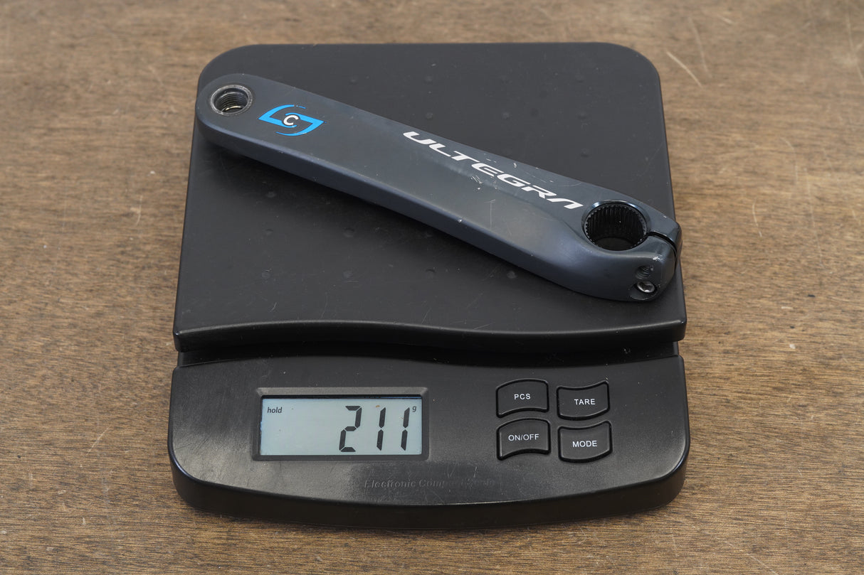NDS 175mm Shimano Ultegra FC-R8000 Stages Power Meter Crank Arm 211g