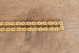 106L KMC X11SL Gold 11 Speed Road Chain 75% Life Remaining 106 Links