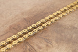 106L KMC X11SL Gold 11 Speed Road Chain 75% Life Remaining 106 Links