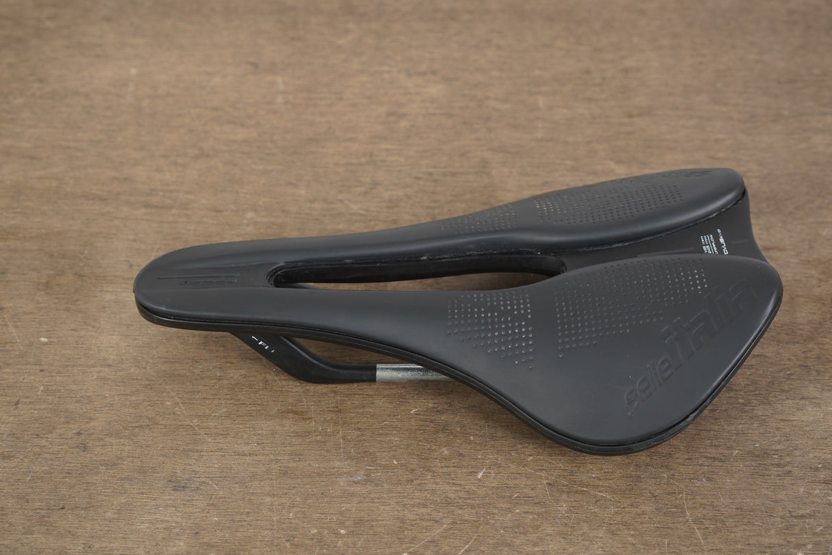 145mm Selle Italia Novus Boost Evo Kit FeC Alloy Superflow Road Bike Saddle 241g